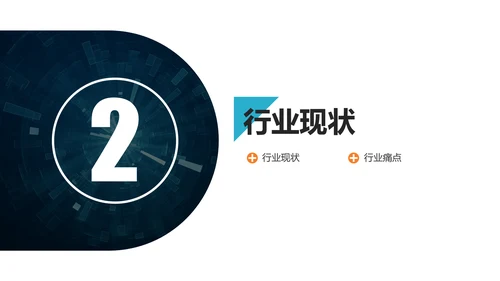 物联网智慧行业解决方案PPT模板