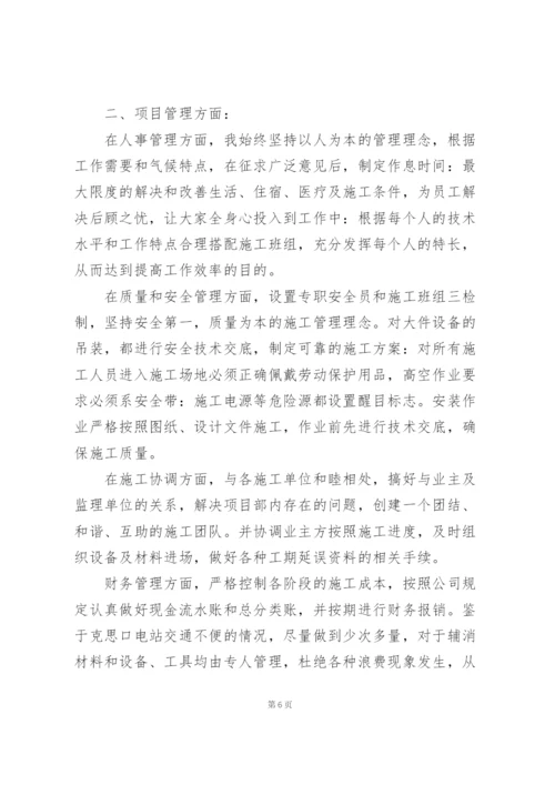 项目工作个人总结10篇.docx