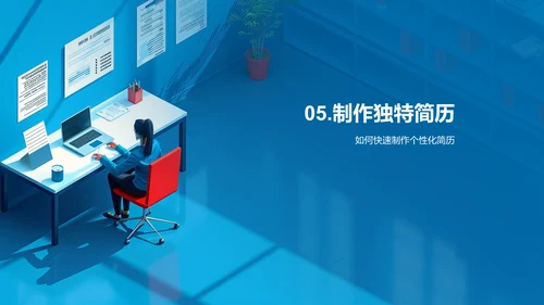 精准求职PPT模板