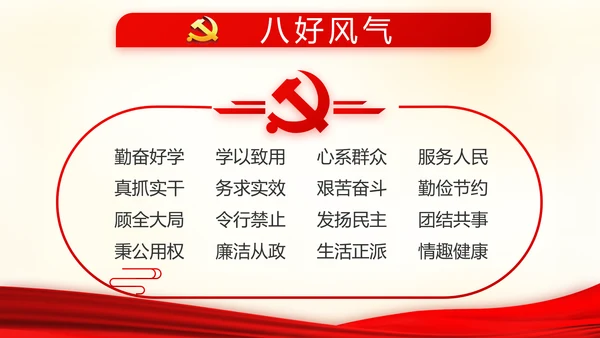 党员代表大会年会工作总结汇报PPT