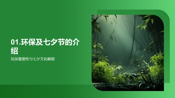 七夕环保新篇章