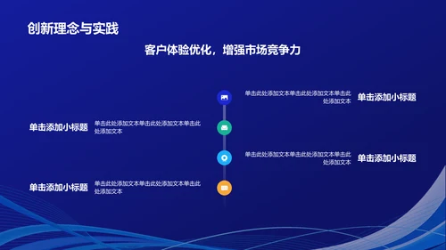 蓝色科技风优秀员工表彰PPT模板