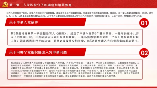 学习贯彻中国共产党发展党员工作细则PPT