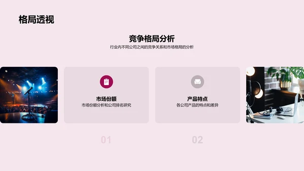 媒体行业季度汇报PPT模板