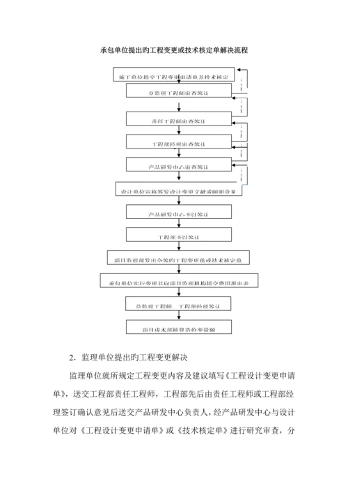 关键工程变更办理统一规定及标准流程.docx