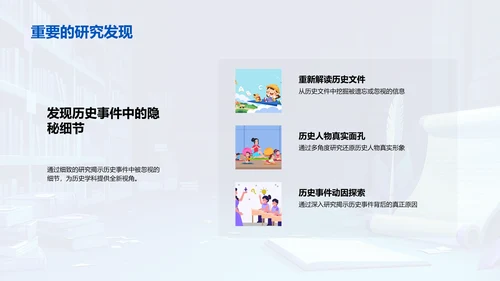 历史研究方法探索PPT模板
