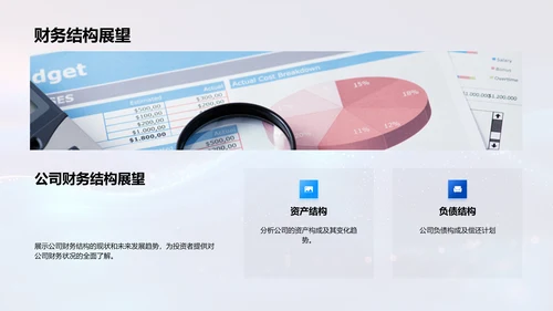年度财务汇报PPT模板
