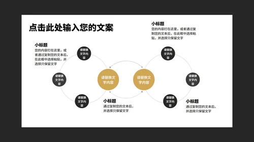 黑色几何风时尚字母职场总结汇报PPT模板