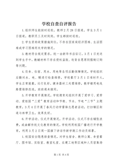 学校自查自评报告 (3).docx