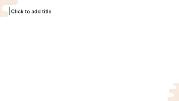 绿色卡通风格科学实验PPT主题