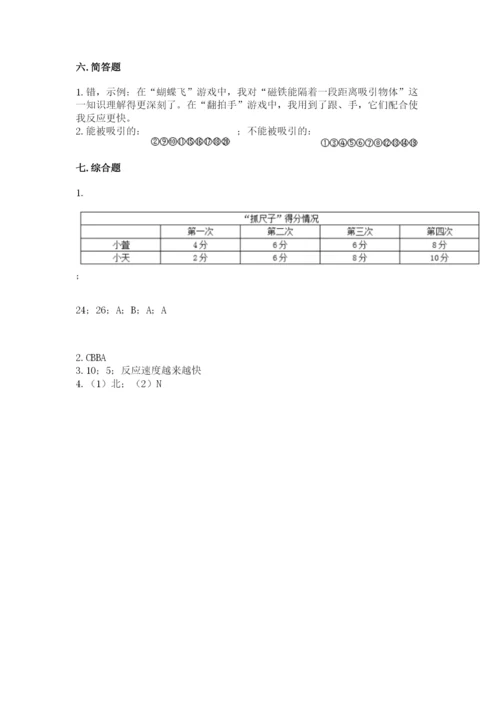 教科版二年级下册科学知识点期末测试卷及一套参考答案.docx