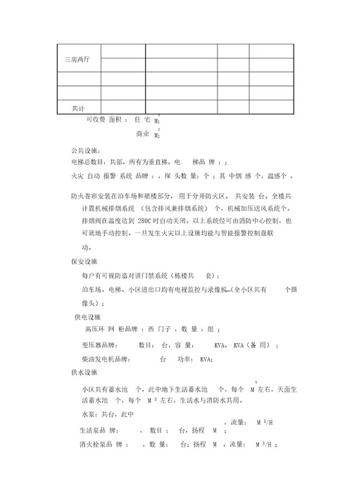 关于物业管理方案处工作手册实用