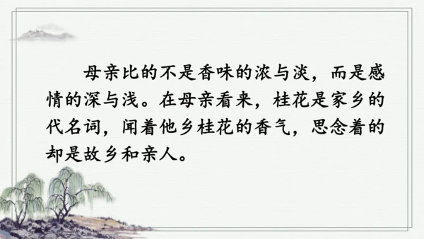 部编版五年级上册语文 3 桂花雨 课件