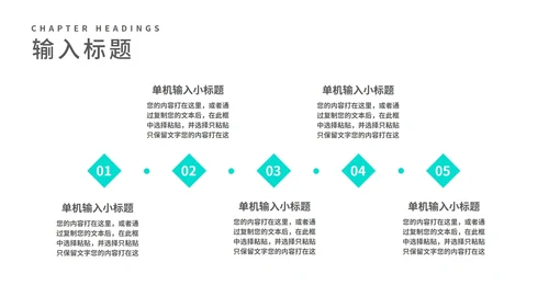 深蓝几何风走势企业管理制度PPT模板