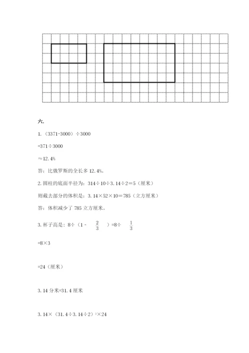 成都外国语学校小升初数学试卷（夺冠）.docx