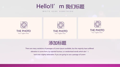 公司产品介绍宣传通用PPT动态模板
