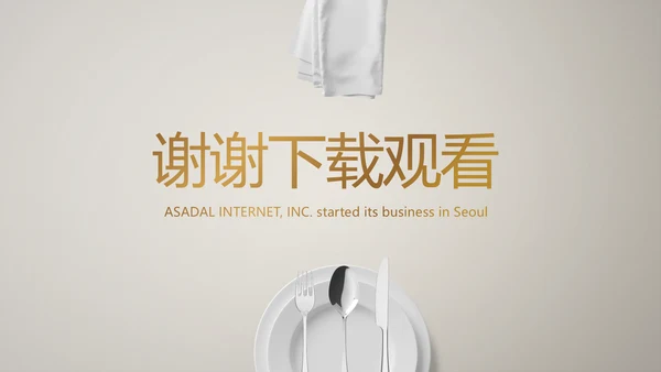 餐饮商业计划书商务动态PPT模板