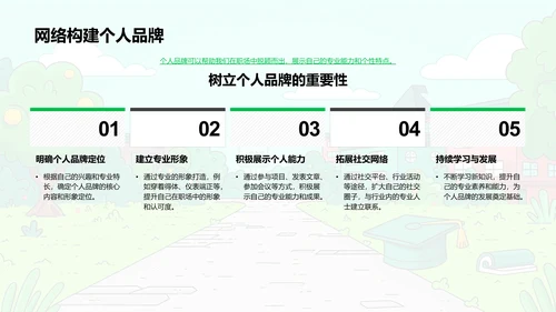 大学实习心得分享PPT模板