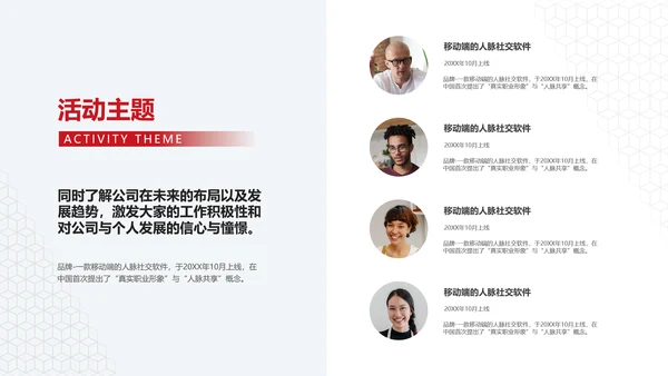 OK公司年会展望未来PPT模板