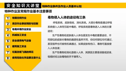 特种作业人员基本认知PPT模板