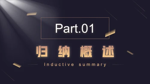 黑金商务风工作总结汇报通用PPT模板