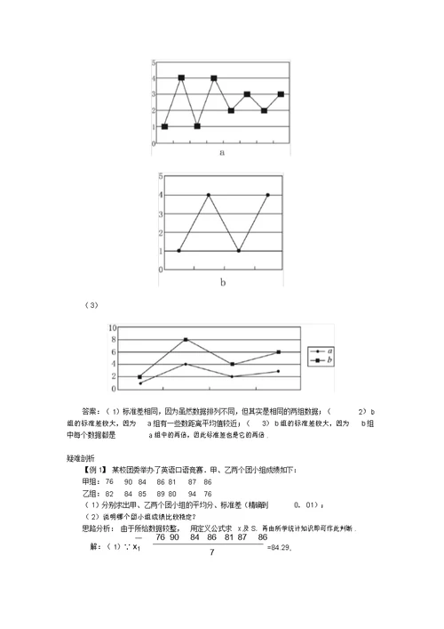 高中数学第2章统计2.3总体特征数的估计2.3.2方差与标准差知识导引学案苏教版必修3
