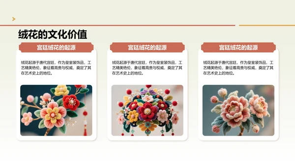 绿色中国风社团非遗绒花活动策划PPT模版
