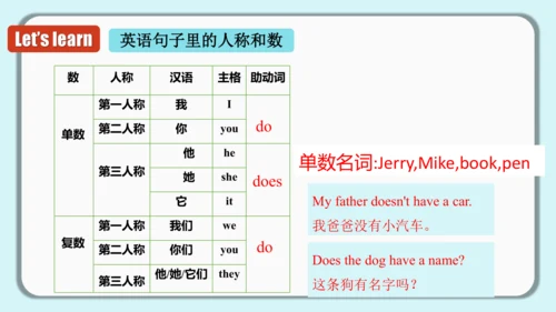 Unit 5 Grammar Focus课件 （人教新目标七年级上册Unit 5 Do you ha