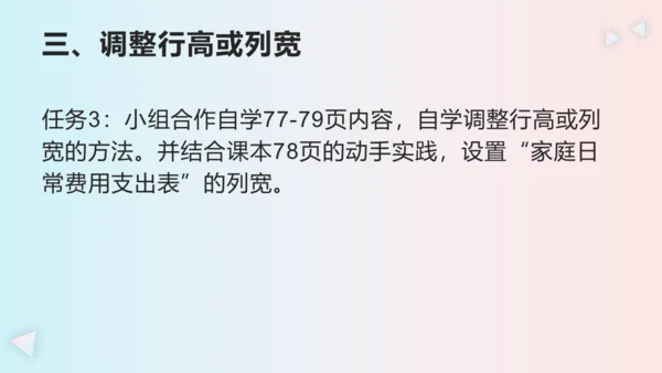 第二章活动2 编辑美化电子表格 课件(共20张PPT)