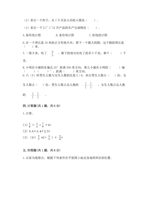 人教版六年级上册数学期末测试卷（典优）word版.docx