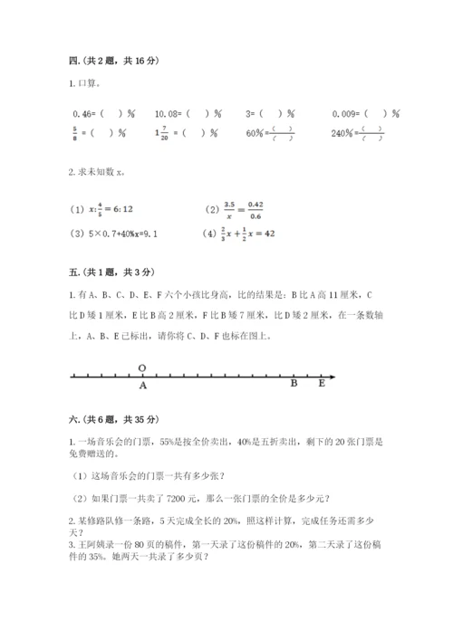 山东省济南市外国语学校小升初数学试卷精品（夺分金卷）.docx