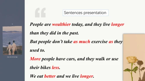 Module3 life and then Unit 3 Language in use  课件(共