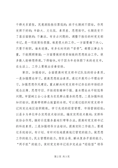 建设高素质的村党支部书记队伍 (2).docx