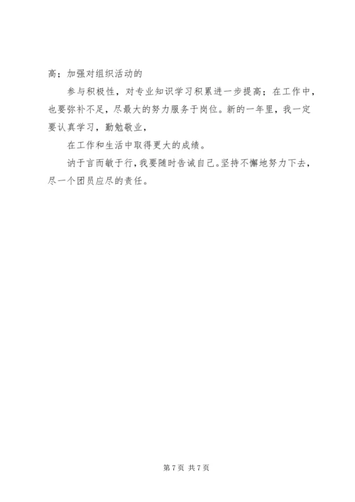 共青团员自我评议 (6).docx