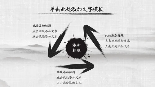 中国风传统文化国学经典家风家训PPT模板