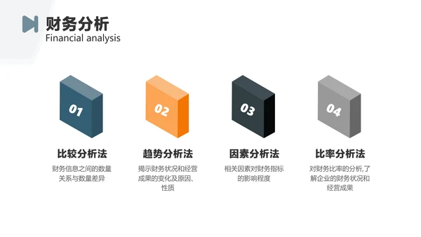蓝灰色简约风企业财务部门员工培训