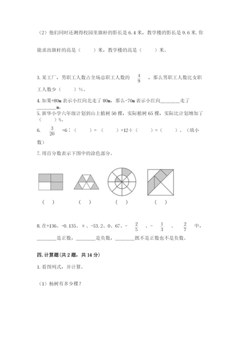 北京版六年级下册数学期末测试卷精品（名师推荐）.docx