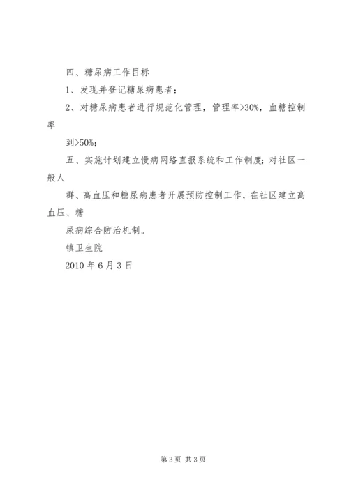 慢性病防治工作计划.docx