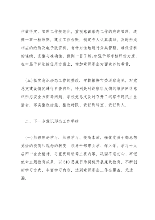 2022度第一季度意识形态工作分析研判情况汇报.docx