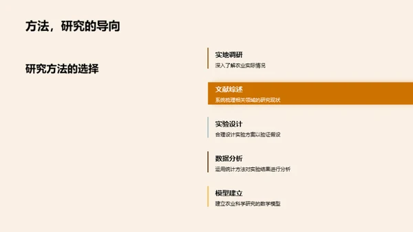 农业科学研究探析