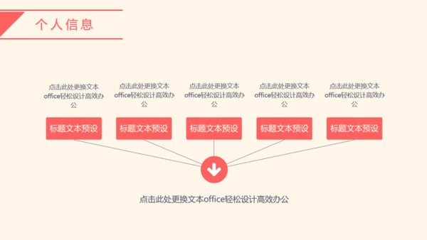 个人简介放飞自我通用PPT模板