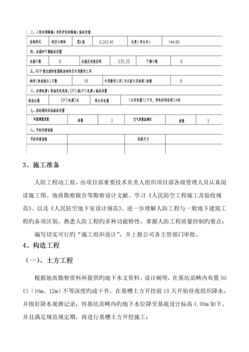 人防关键工程综合施工专题方案.docx