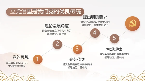 纪检监察党风廉政年终报告动态PPT
