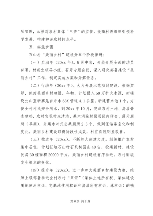 美丽乡村建设实施方案[精选合集] (3).docx