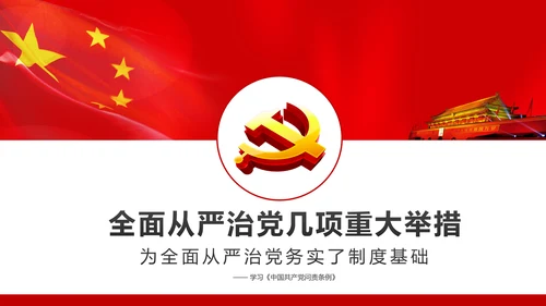 学习贯彻《问责条例》PPT党课