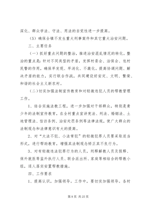 集中排查整治治安混乱地区和突出治安问题实施方案.docx