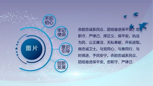 公安警察年终工作总结汇报PPT