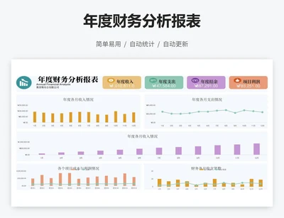 年度财务分析报表