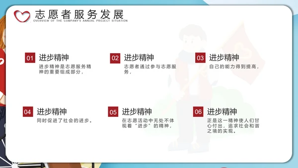爱心志愿者服务关爱老人PPT模板