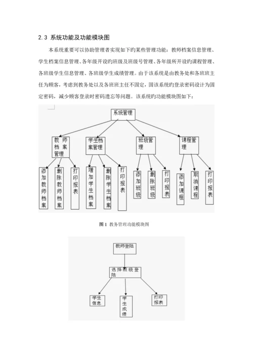 教务基础管理系统的设计及实现.docx